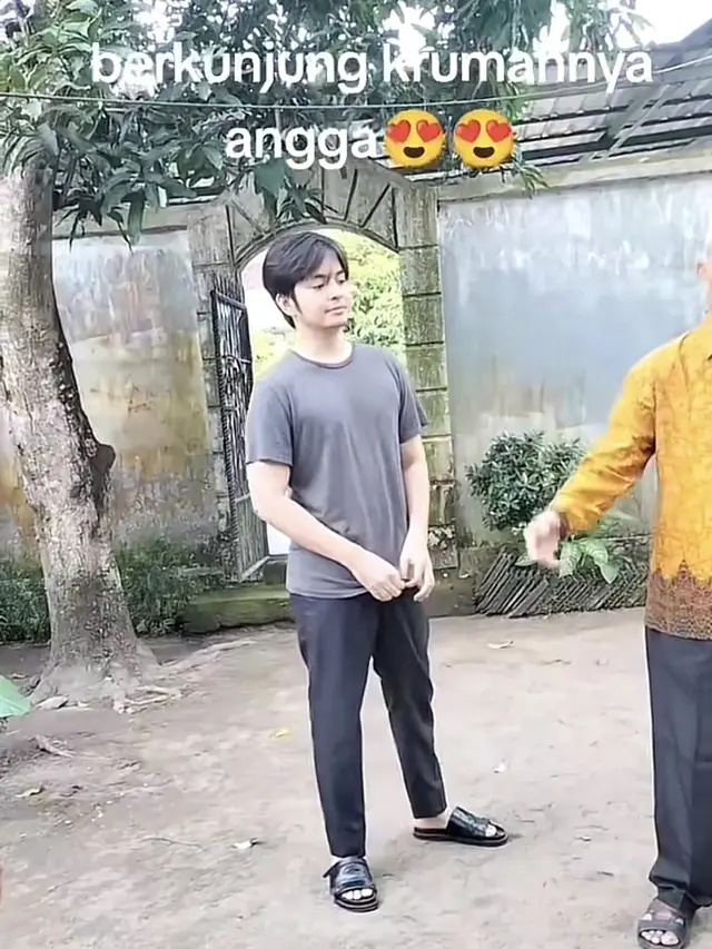 Angga Yunanda (TikTok/Rini Andriani)