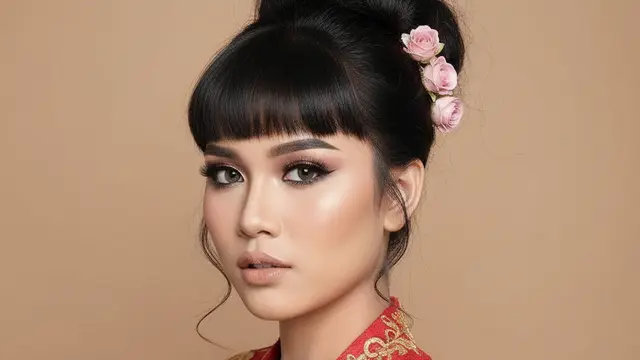 Model Rambut Cepol untuk Kondangan by gemini