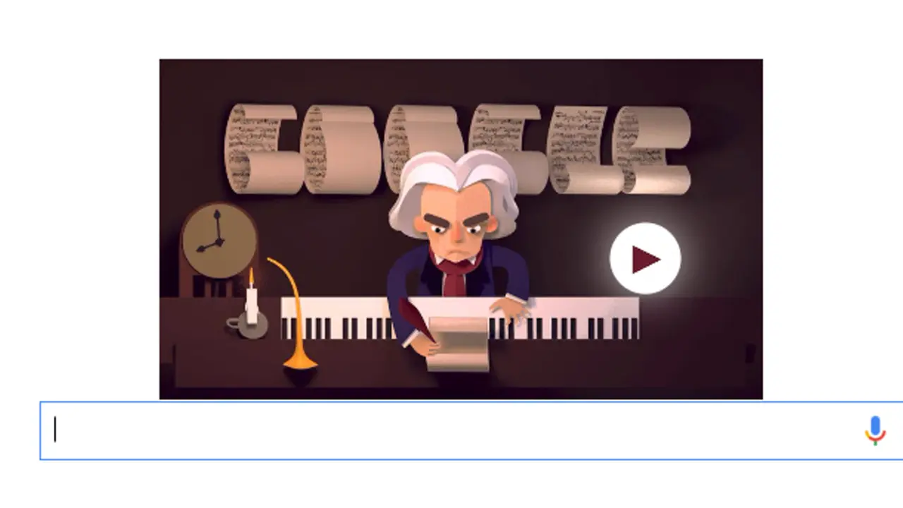 Hiasi Google Doodle, Ini 5 Fakta Ludwig van Beethoven