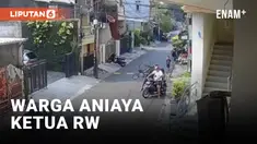 SEORANG PEMILIK WARUNG ANIAYA KETUA RW HINGGA ALAMI PATAH KAKI, KARENA TAK TERIMA DITEGUR