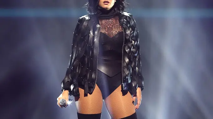 Rumah Demi Lovato rawan longsor. (AFP/Bintang.com)