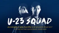 Asosiasi Sepak Bola Thailand (FAT) mengumumkan 20 pemain yang akan menghuni Timnas Thailand U-22 di SEA Games 2017. (Bola.com/FA Thailand)