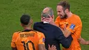 Pernah memperkuat Tim Oranye saat menjadi pemain, namun Danny Blind sama sekali belum pernah membela Belanda di ajang Piala Dunia seperti sang anak. (AFP/Raul Arboleda)