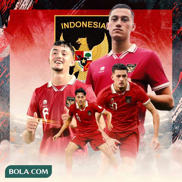 Timnas Indonesia - Justin Hubner, Jay Idzes, Ivar Jenner, Rafael Struick