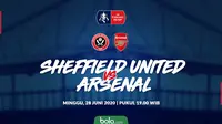 Piala FA: Sheffield United vs Arsenal. (Bola.com/Dody Iryawan)