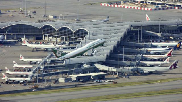 Ilustrasi Bandara Internasional Hong Kong, atau HKIA (AP Photo)