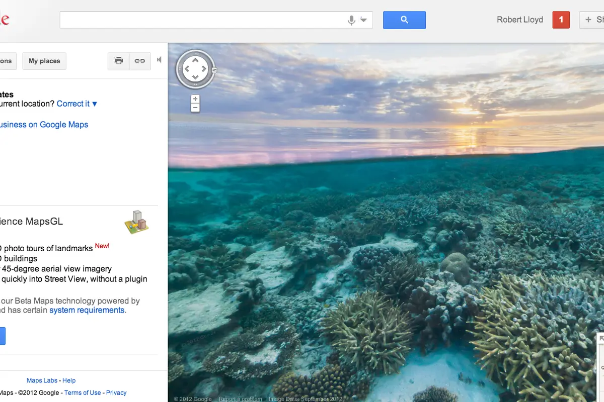 20 Pemandangan Bawah Laut Menakjubkan di Google StreetView