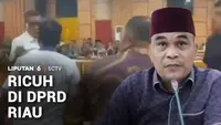 Rapat Anggaran di DPRD Riau Berujung Ricuh, Puluhan Orang Baku Hantam
