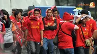 Penonton Indonesia vs Liverpool Kian Semangat saat Masuk Stadion