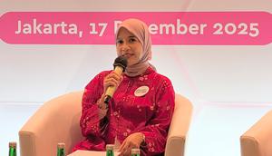 Dokter gigi sekaligus Personal Care Community Lead Unilever Indonesia, Ratu Mirah Afifah soal masalah gusi dalam Indonesia Hygiene Forum (IHF) di Jakarta, Rabu (17/12/2025). Foto: Liputan6.com/Ade Nasihudin.