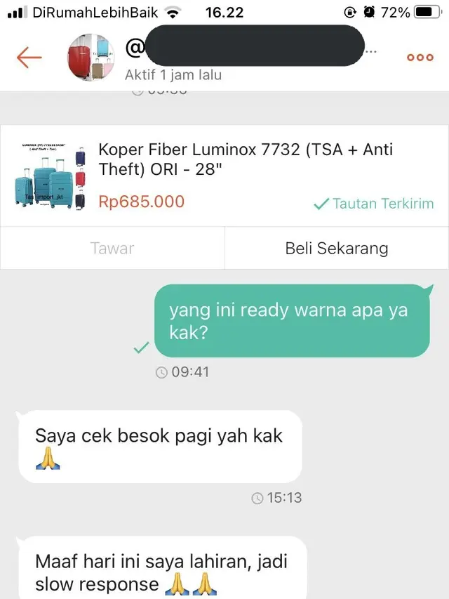 6 Balasan Penjual Online Shop Jelang Melahirkan Ini Bikin Senyum Tipis