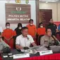 Polres Metro Jakarta Selatan menggagalkan pesta seks di Jakarta Selatan. (Merdeka.com/Bachtiarudin Alam)