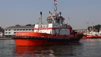PT Jasa Armada Indonesia Tbk dipercaya Kemenhub laksanakan pelayanan jasa pemanduan dan penundaan kapal di wilayah perairan Pulau Obimayor, Pantai Barat pada wilayah perairan pandu luar biasa Pelabuhan Laiwui, Maluku Utara. (Dok IPCM)