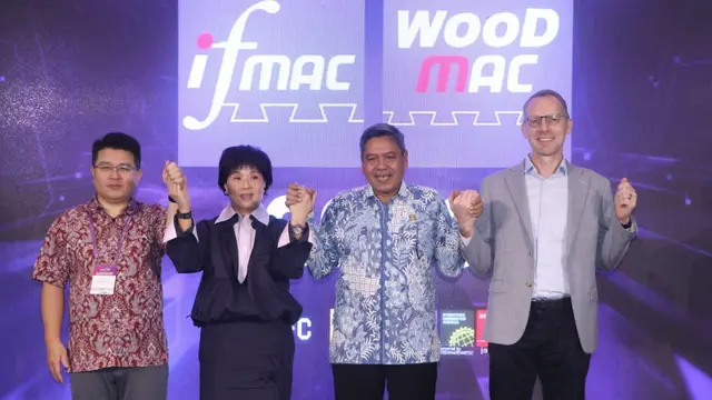 Pelaksana Tugas (Plt.) Direktur Jenderal Industri Agro Kementerian Perindustrian, Putu Juli Ardika, dalam pembukaan IFMAC WOODMAC 2026 di JIExpo Kemayoran, Jakarta. (Ist)