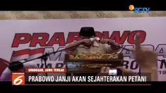 Kampanye di Blora dan Grobogan, Prabowo Subianto soroti masalah pengelolaan negara dan kesejahteraan petani.