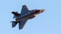 Jet tempur F-35 Lightning II buatan Amerika Serikat. (AFP/Jack Guez)