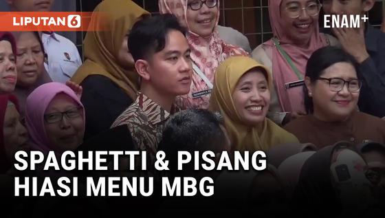 VIDEO: Gibran Sidak Makan Bergizi Gratis di SMK 48 Duren Sawit
