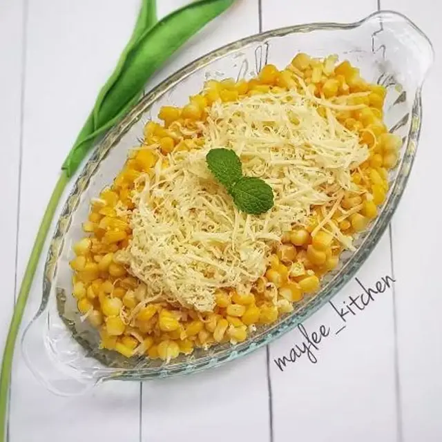 Cheesy Corn dari bahan jagung keju.
