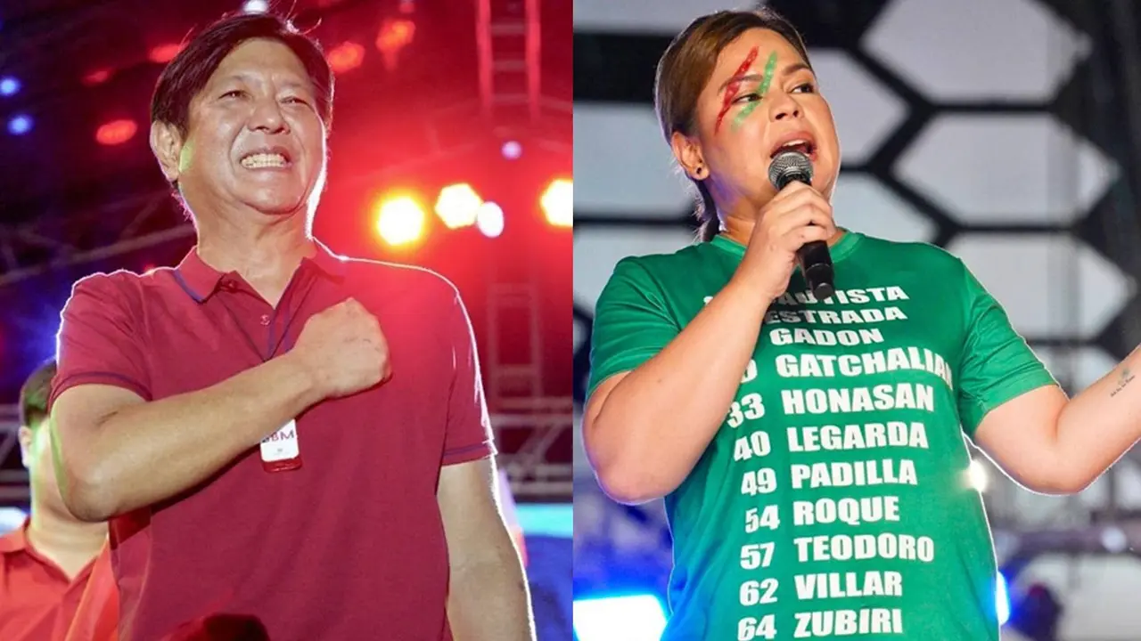 Banner Infografis Putra Diktator Ferdinand Marcos Unggul di Pilpres Filipina 2022. (Foto: Facebook.com/BongbongMarcos)