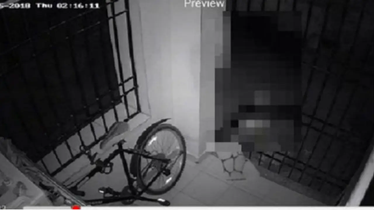 Capture CCTV pencurian misterius/Nextshark.com
