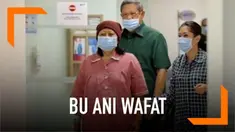 Mantan Gubernur DKI Basuki Tjahaja Purnama (Ahok) mengucapkan belasungkawa atas wafatnya mantan Ibu Negara Ani Yudhyono.