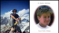 Lowe dan Bridges adalah korban tewas longsor salju yang terjadi pada tahun 1999, saat sedang melakukan ekspedisi di gunung Shishapangma. 