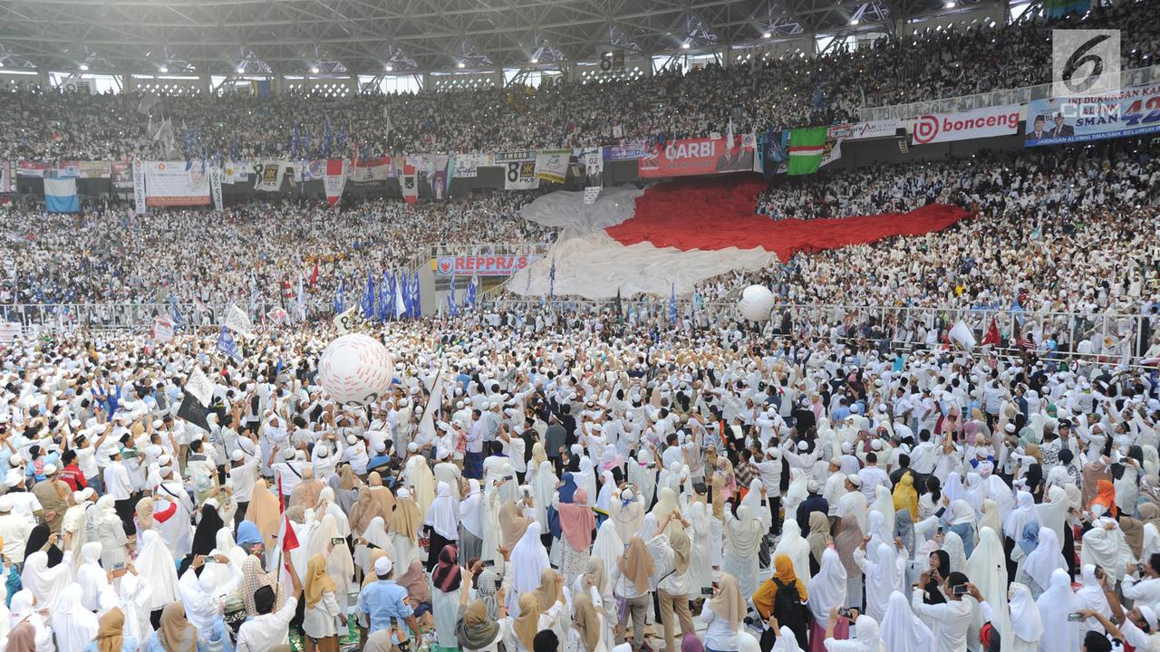 Massa Kampanye Akbar Prabowo - Sandiaga