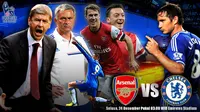 Menang Harga Mati, Arsenal dan Chelsea Berebut Posisi Puncak
