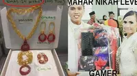 7 Mahar Nikah Ini Unik Banget, Ada yang Seperangkat Alat Game (sumber: 1cak.com)