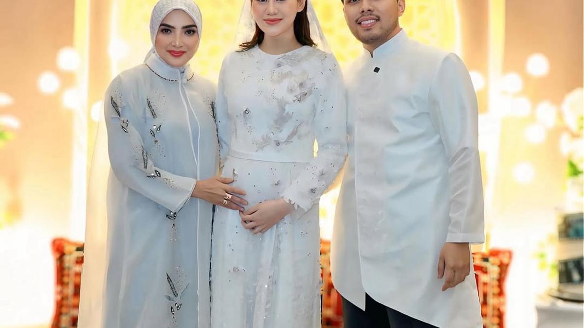 Gaya Para Mama, Ashanty hingga Angelina Sondakh di Tasyakuran 4 Bulan Kehamilan Aaliyah Massaid
