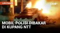 Pertandingan Futsal Rusuh, Mobil Polisi Dibakar