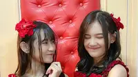 Potret Ara JKT 48 dan Chika JKT 48. (Sumber: Instagram/chika.ara48)