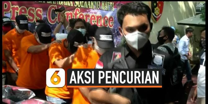 VIDEO: Kawanan Pencuri Nekat Beraksi di Kantor Polisi