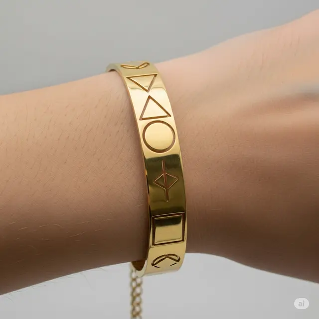 9 Model Gelang Plat Emas Terbaik untuk Gaya Elegan Anda