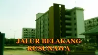 Jalur Belakang Rusunawa