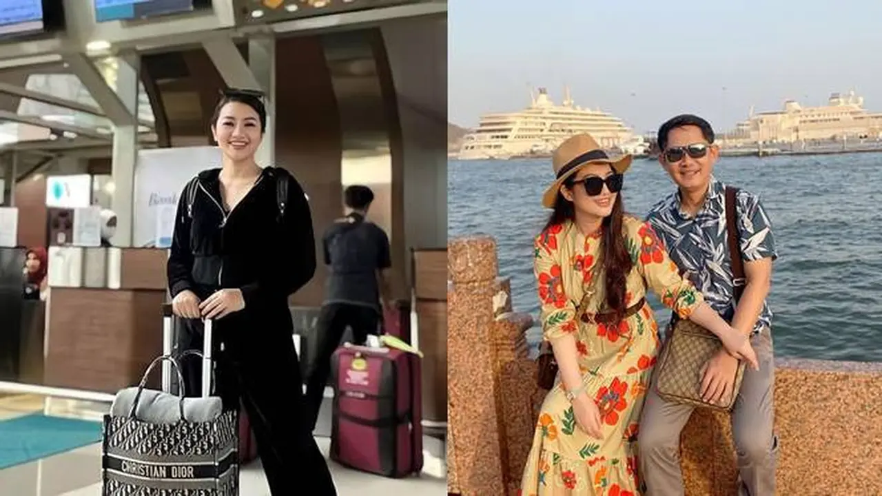 Lepas Rasa Rindu, Ini 7 Potret Fitri Carlina Susul Suami yang Jadi Pilot di Oman