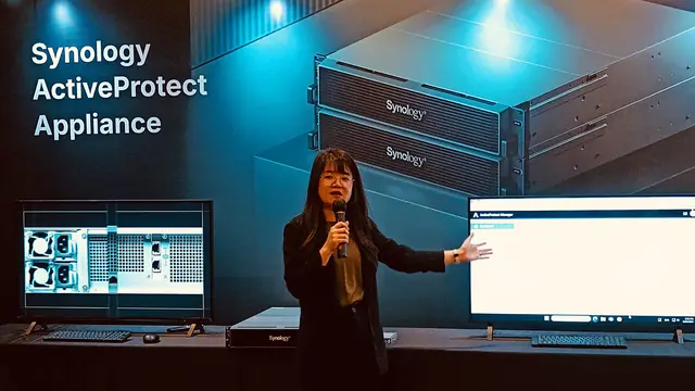 Country Manager Synology, Clara Hsu. Credit: Synology