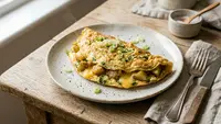 Resep Telur Dadar Isi Kentang dan Keju, Gurih dan Mengenyangkan