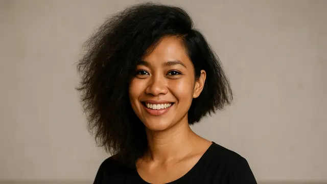 Rambut Mengembang dan Kering Cocoknya Dipotong Model Apa/Ilustrasi AI