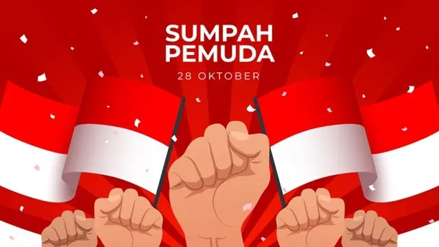 Ilustrasi Hari Sumpah Pemuda, 28 Oktober