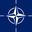 NATO adalah sebuah organisasi militer internasional yang terdiri dari 2 negara Amerika Utara, 27 negara Eropa, dan 1 negara Eurasia.