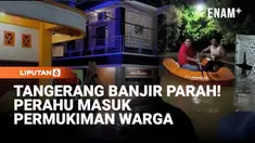 Akibat intensitas curah hujan yang tinggi dan luapan Kali Angke, ratusan rumah warga di Kelurahan Petir, Kecamatan Cipondoh, Kota Tangerang, Banten, terendam banjir pada Kamis malam. Ketinggian air bervariasi mulai dari 30 sentimeter hingga lebih dar...