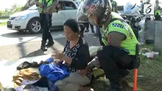 Korban diduga mengalami kelelahan dan berjam-jam menahan kencing karena sulit menjangkau rest area.