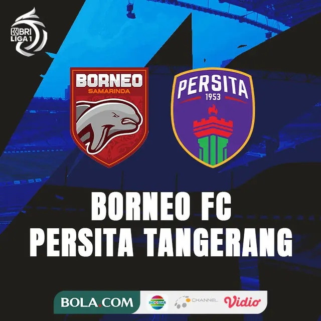 BRI Liga 1 - Borneo FC Vs Persita Tangerang