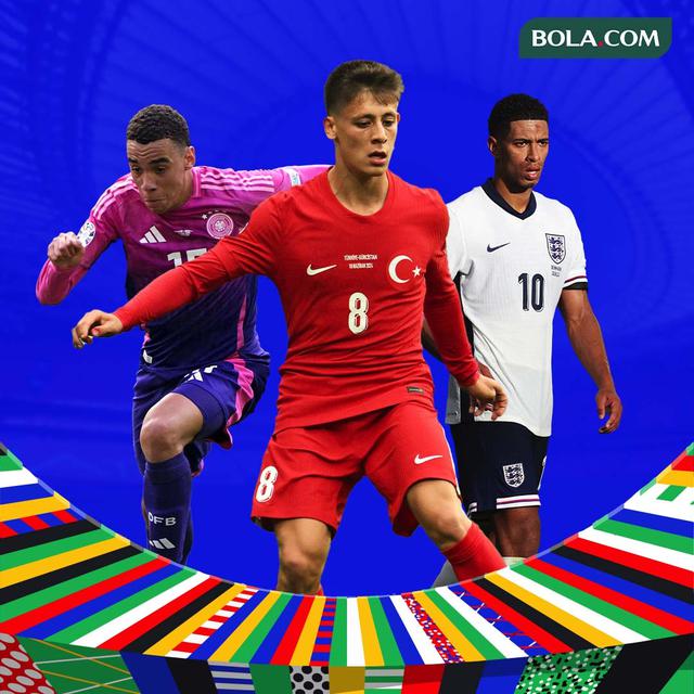 Euro 2024 - Jamal Musiala, Arda Guler, Jude Bellingham