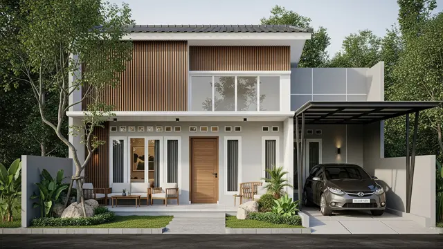 Rumah Kecil Sederhana Tapi Mewah di Kampung