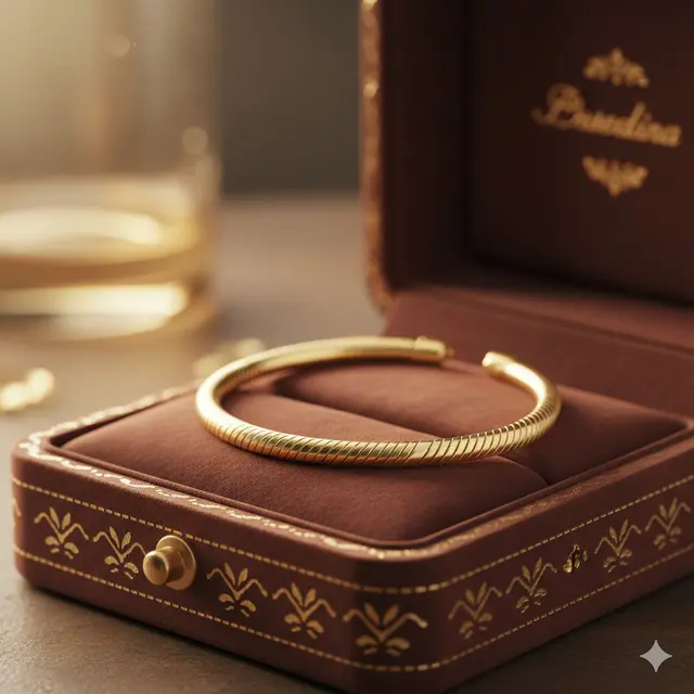 Model Gelang Emas Kecil yang Sedang Hit