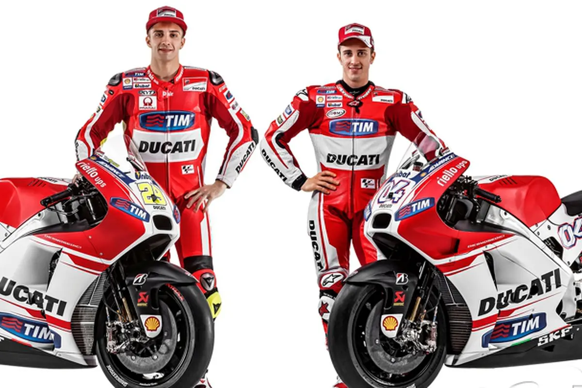 Andrea Iannone dan Andrea Dovizioso