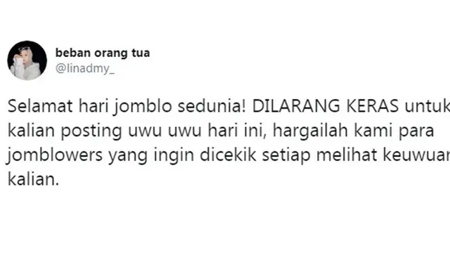 11 November Jadi Hari Jomblo Sedunia, 7 Curhatan Netizen Ini Bikin Geleng Kepala