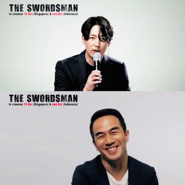 Joe Taslim dan Jang Hyuk (Instagram/ joe_taslim)